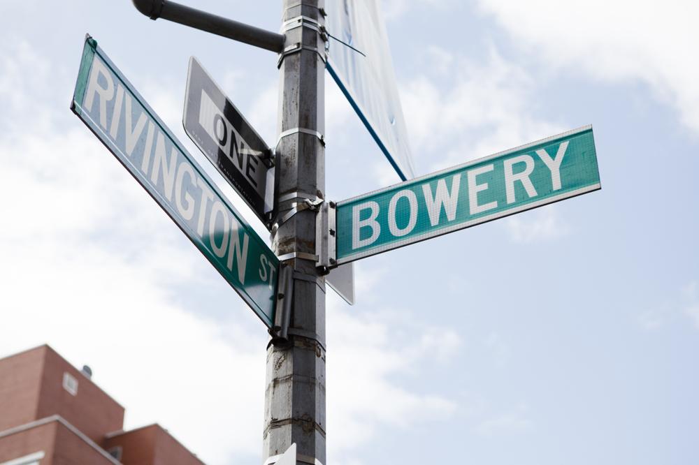 Security Guards in Bowery - Manhattan, New York