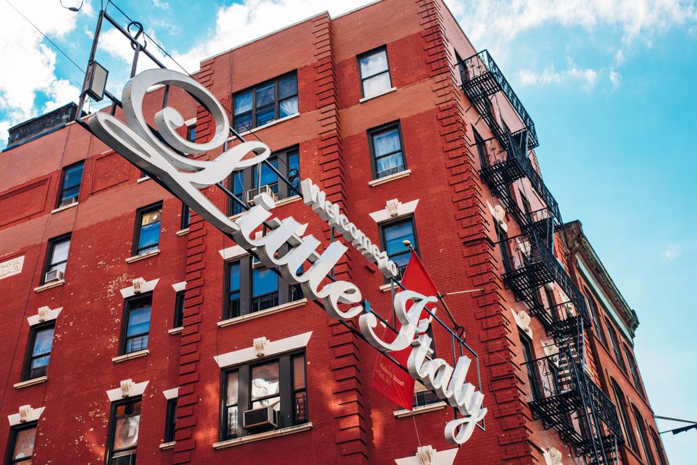 Security Guards in Little Italy - Manhattan, New York